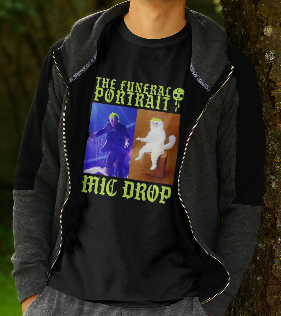 The Funeral Portrait Mic Drop T-Shirt