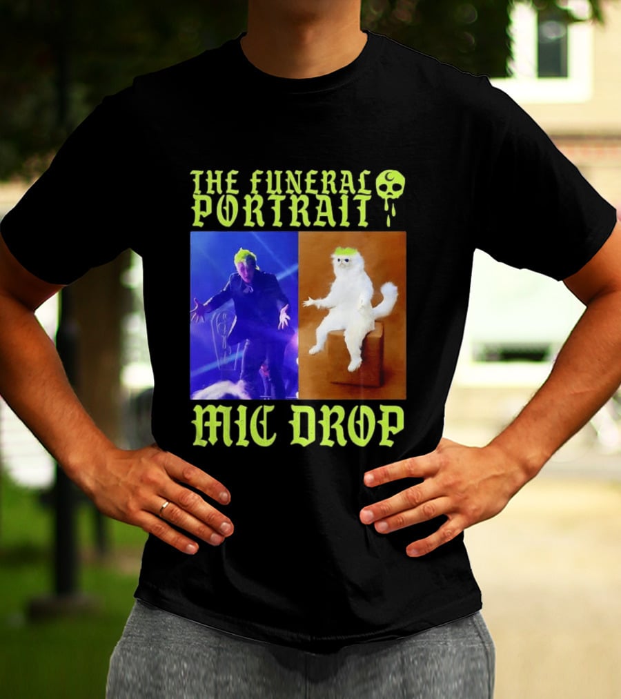The Funeral Portrait Mic Drop T-Shirt