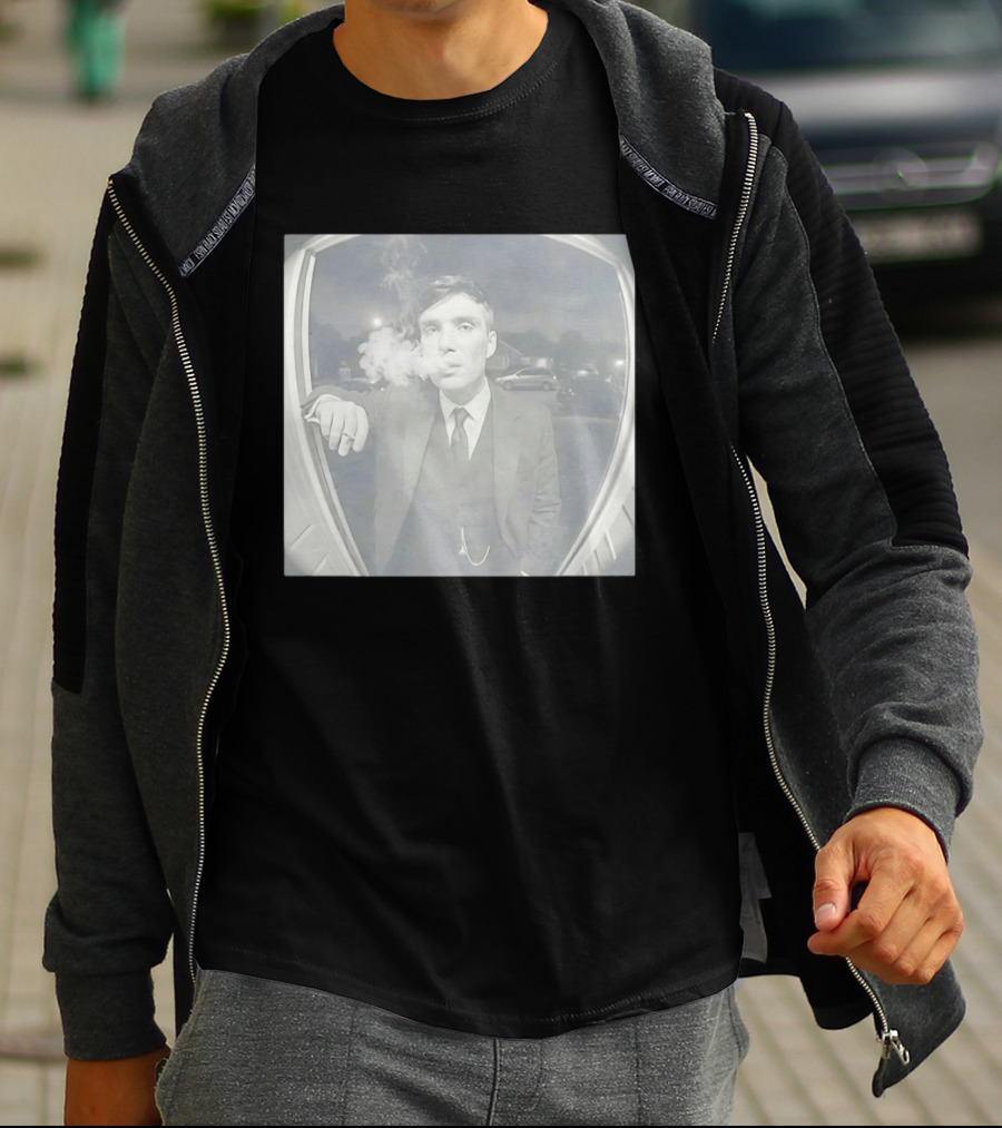 Peaky Blinders Thomas Shelby Smoking Scene T-Shirt