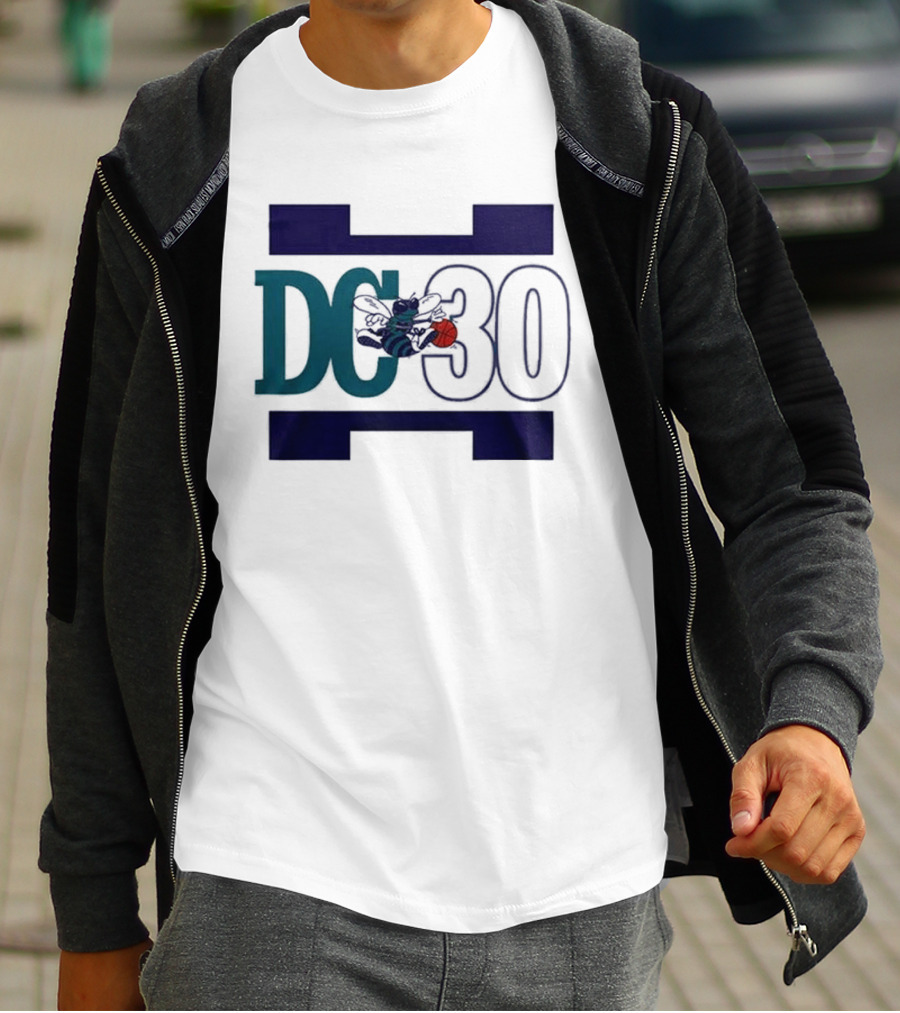 Charlotte Hornets 2026 DC 30 Dell Curry T-Shirt
