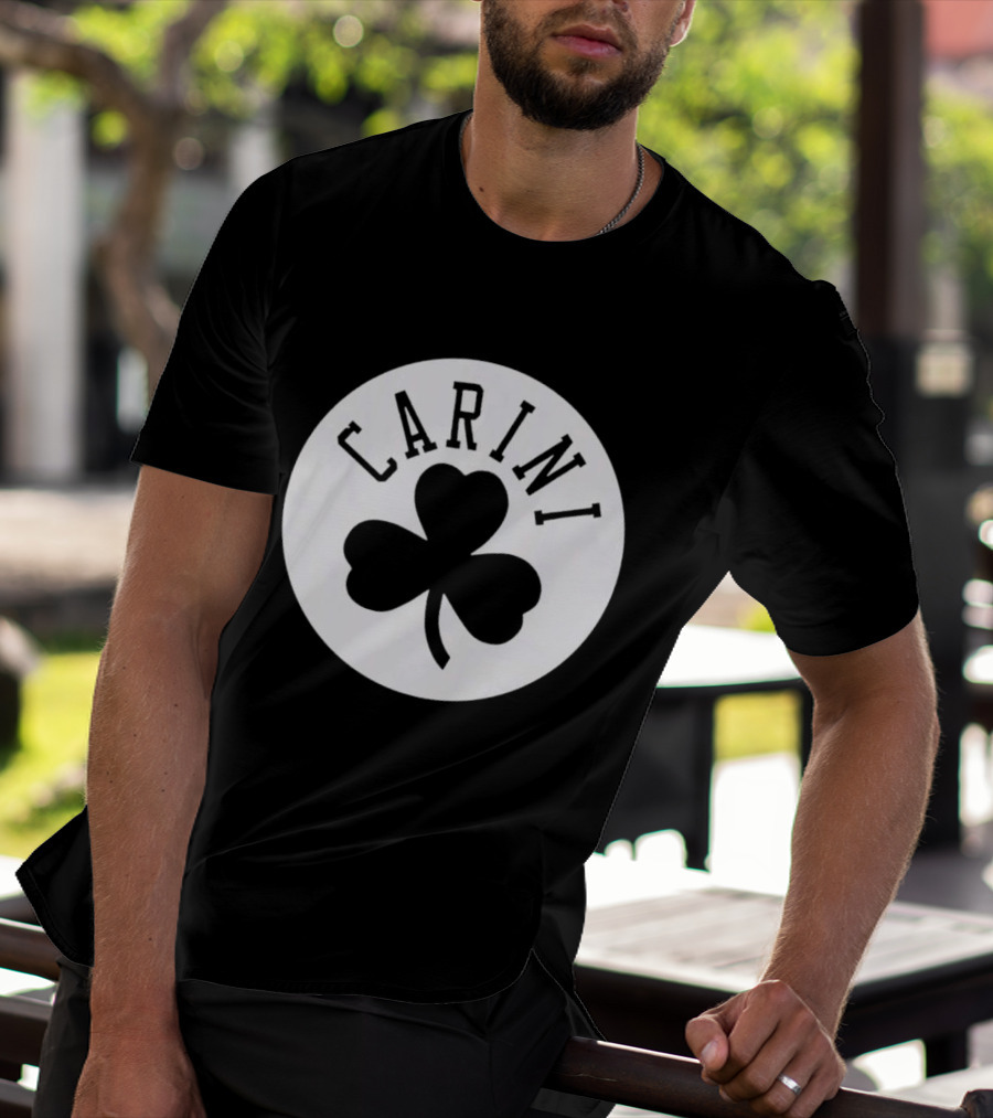 Carini Clover Emblem With Shamrock T-Shirt