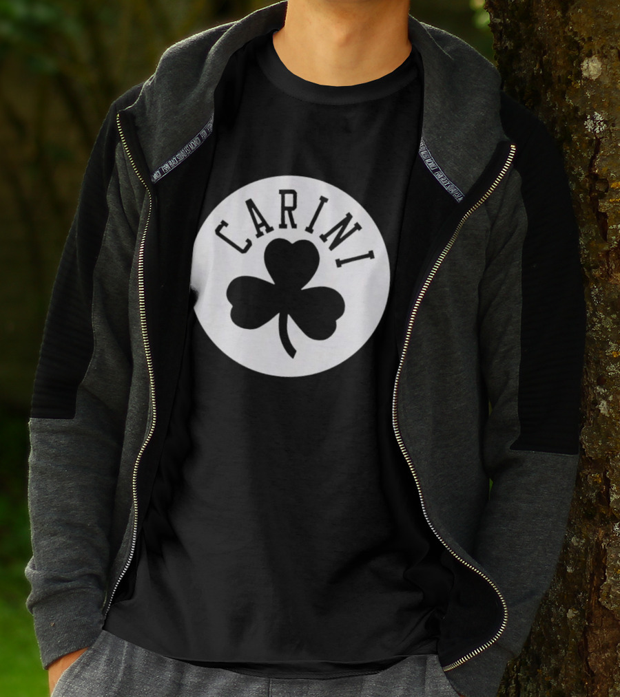 Carini Clover Emblem With Shamrock T-Shirt