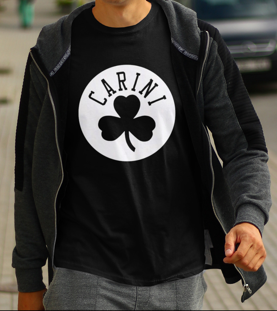 Carini Clover Emblem With Shamrock T-Shirt