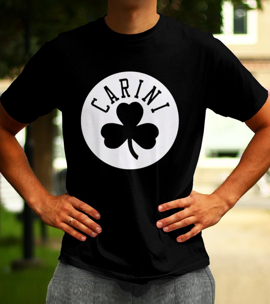 Carini Clover Emblem With Shamrock T-Shirt