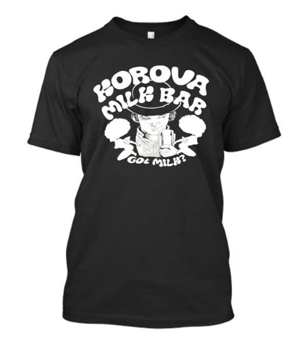 Korova Milk Bar Got Milk Classic Pop Culture Homage T-Shirt