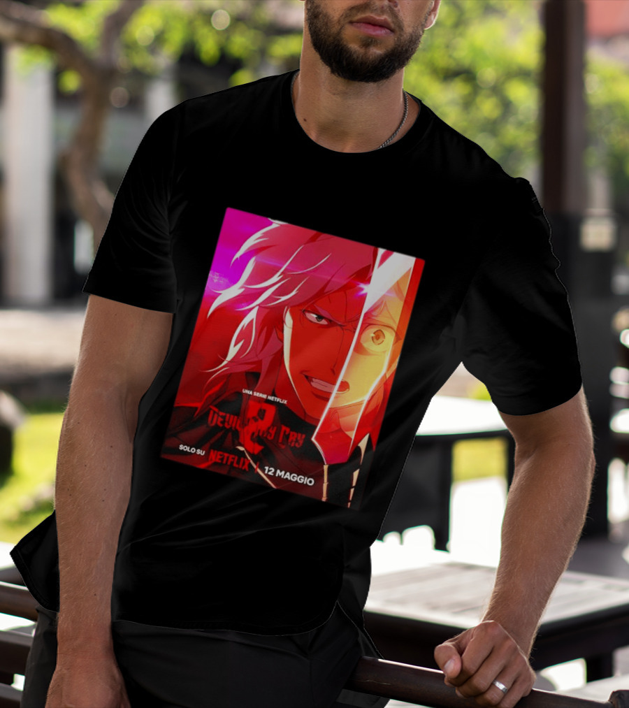 Devil May Cry Serie Netflix Solo Su Netflix 12 Maggio T-Shirt