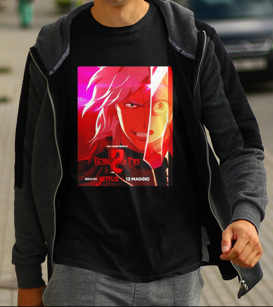 Devil May Cry Serie Netflix Solo Su Netflix 12 Maggio T-Shirt