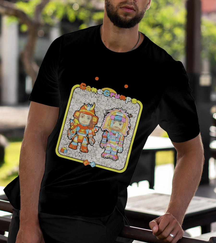 Game Grumps X 326 Collaboration Colorful Characters T-Shirt