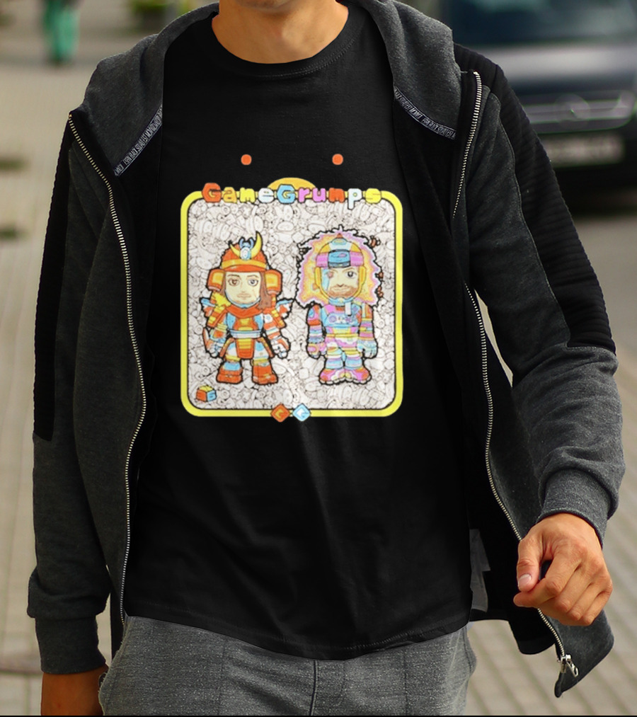 Game Grumps X 326 Collaboration Colorful Characters T-Shirt