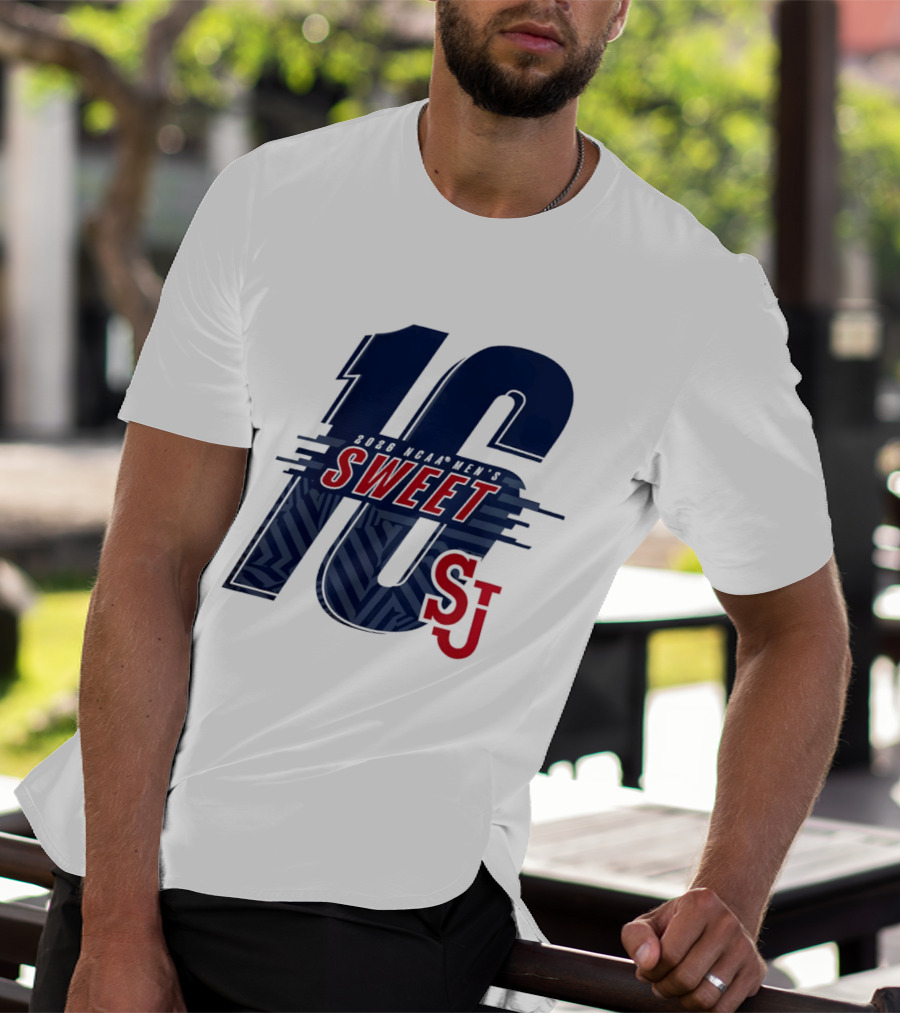 St. John's 2026 NCAA Men's Basketball Sweet 16 SJU T-Shirt
