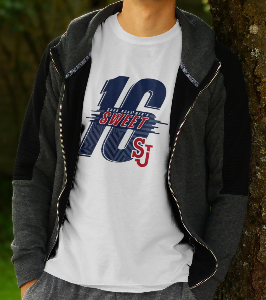 St. John's 2026 NCAA Men's Basketball Sweet 16 SJU T-Shirt
