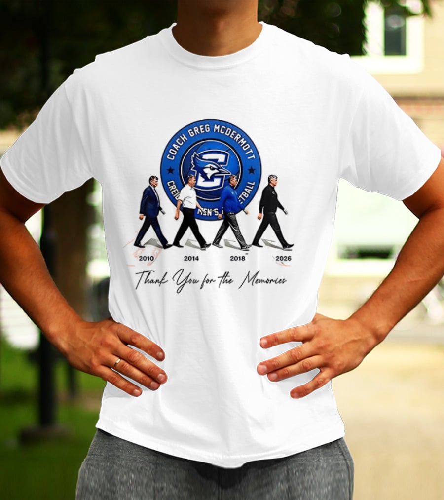 Coach Greg McDermott Thank You For The Memories 2010 2016 2020 T-Shirt
