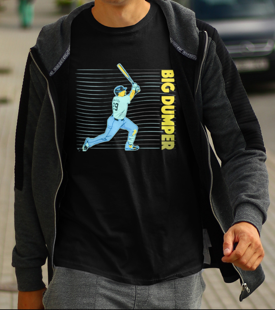 Seattle Mariners Cal Raleigh 29 Big Dumper Neon Nights T-Shirt