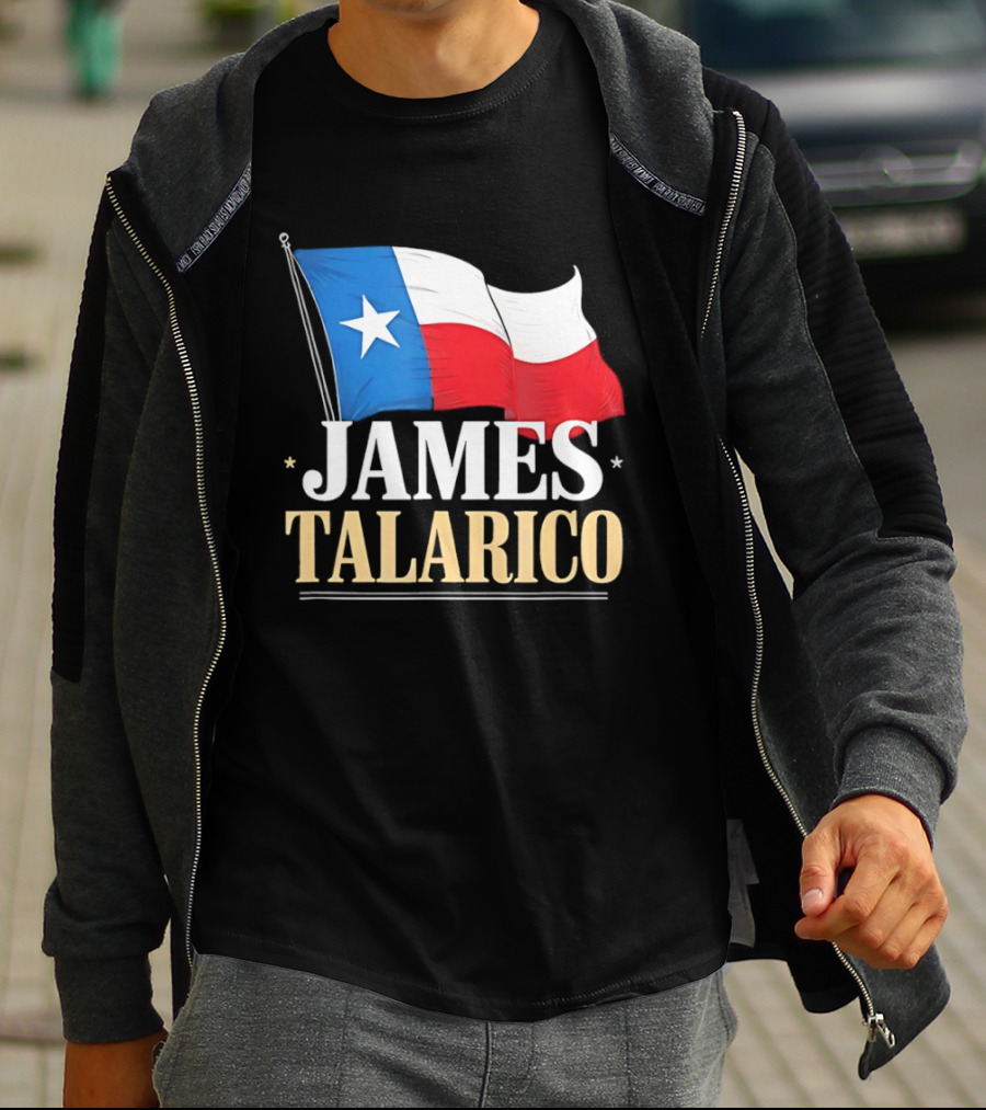 James Talarico Texas Flag Democrat Political T-Shirt