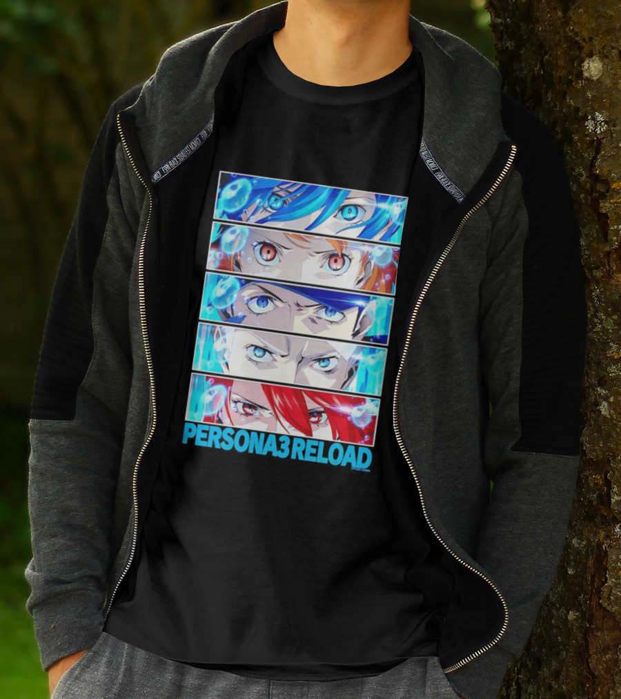 Persona 3 Reload Character Eyes Close Up T-Shirt