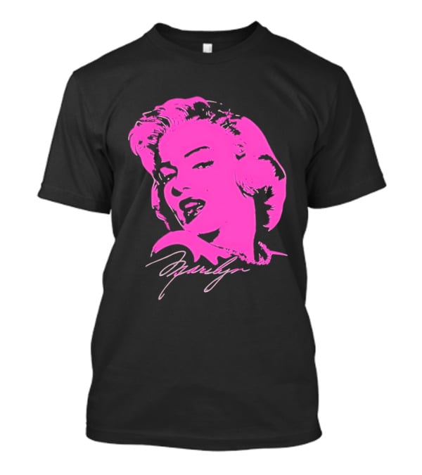 Marilyn Monroe Pink Pop T-Shirt