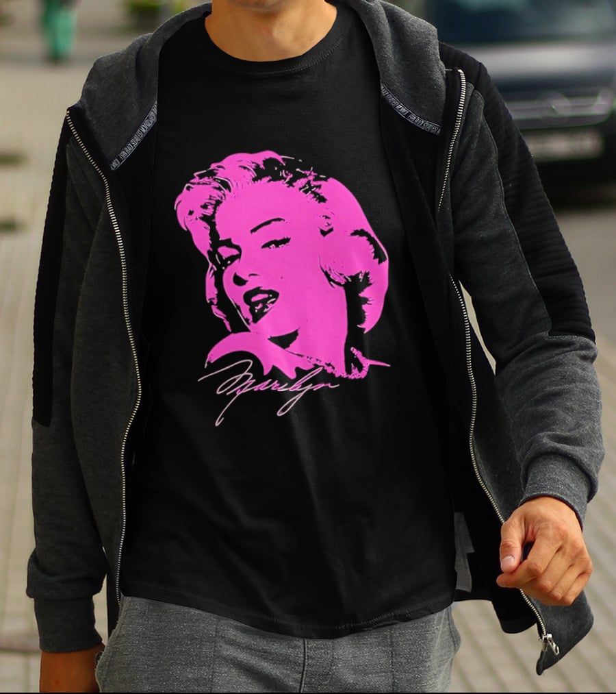 Marilyn Monroe Pink Pop T-Shirt