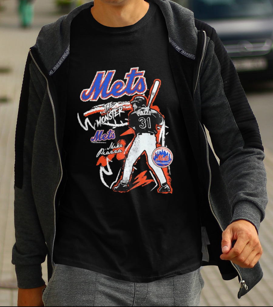 Mets Mike Piazza The Monster New York Mets 31 T-Shirt