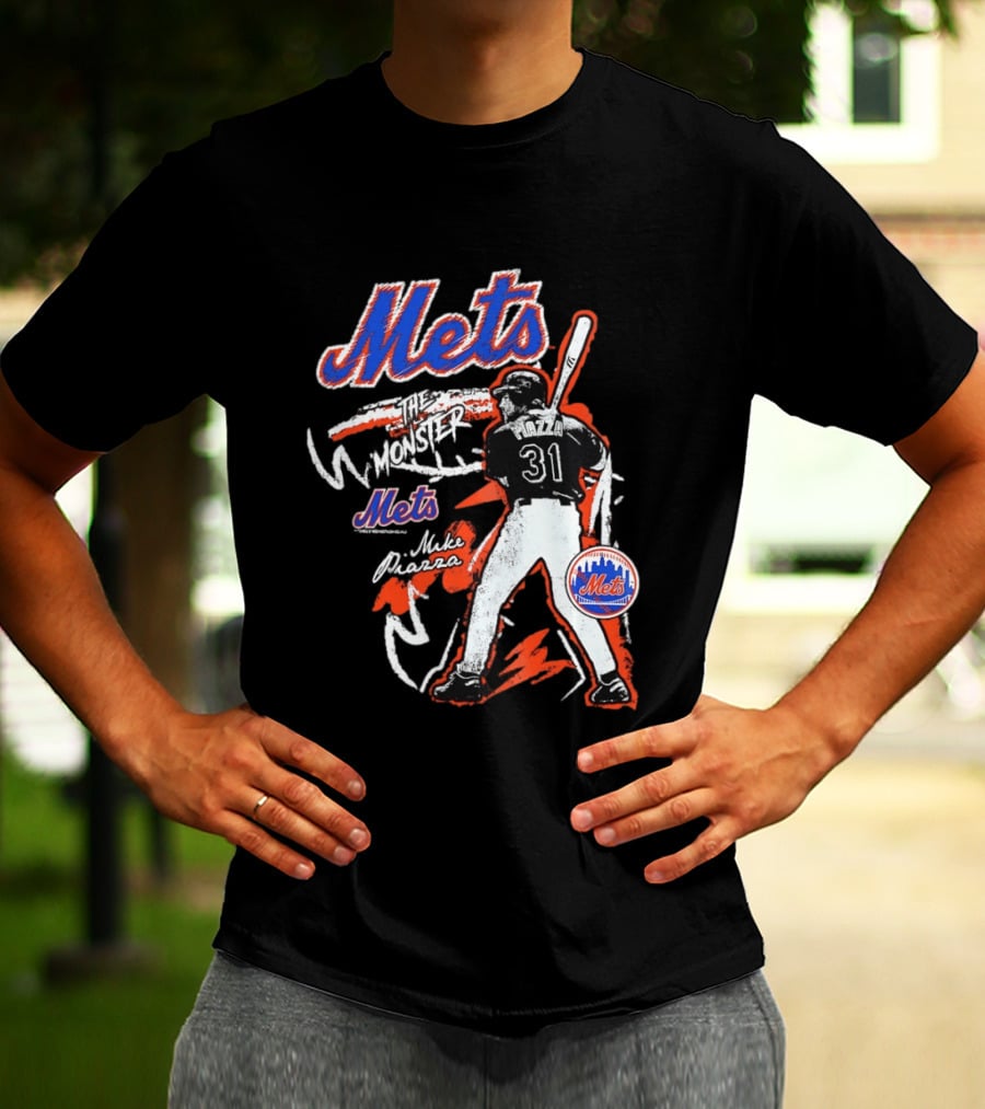 Mets Mike Piazza The Monster New York Mets 31 T-Shirt