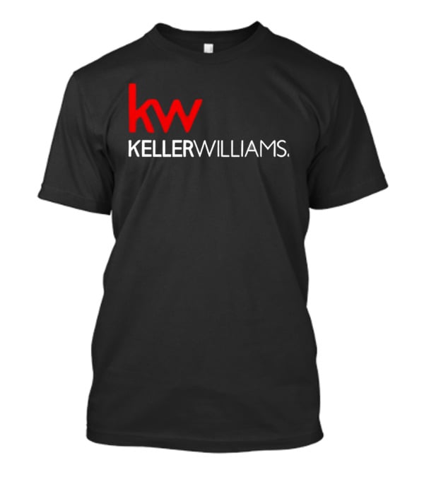 Keller Williams KW Full Mixed Red And White Vertical T-Shirt