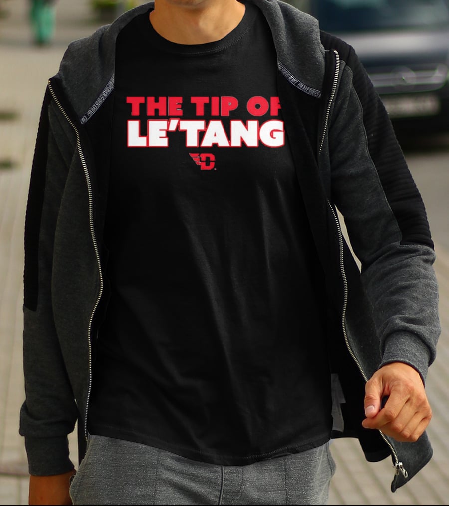 The Tip Of Le'Tang Dayton Flyers Amael L'Etang T-Shirt