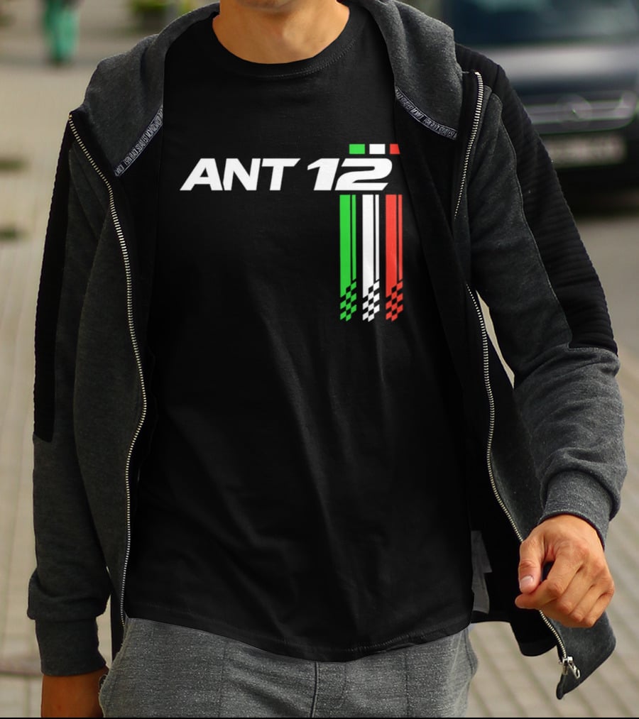 ANT 12 Italians Drive Tricolor Racing T-Shirt