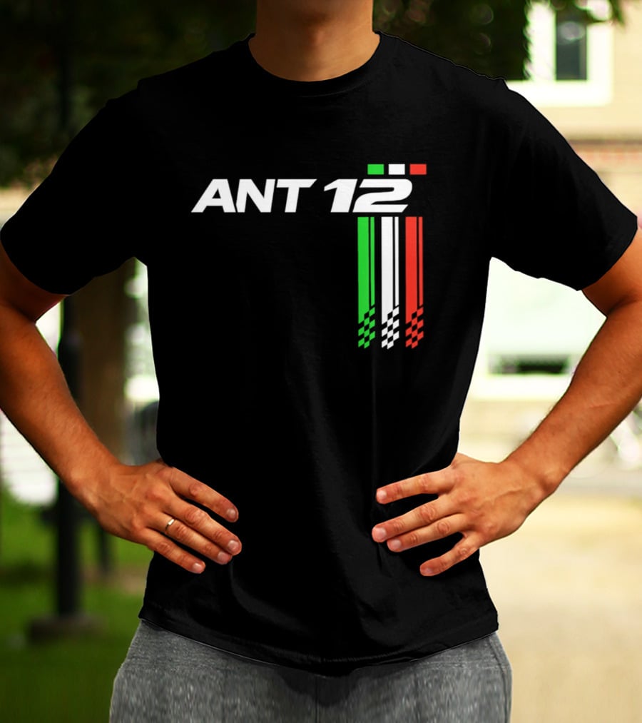 ANT 12 Italians Drive Tricolor Racing T-Shirt