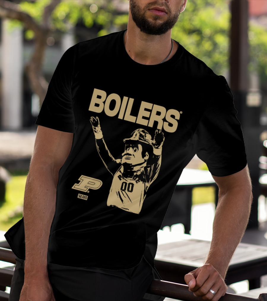 Boilers Purdue Boilermakers Slam Magazine Retro Team Spirit T-Shirt
