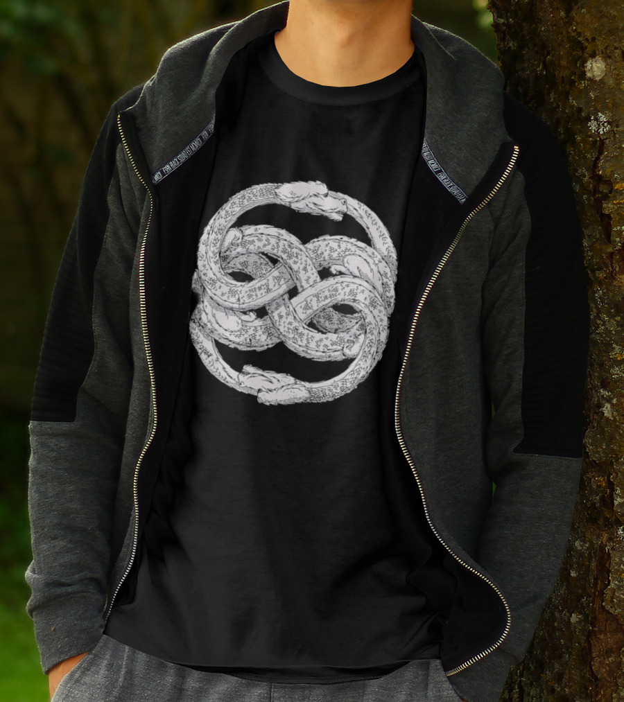 Ouroboros Dragon Infinity Symbol Mythical Creature T-Shirt
