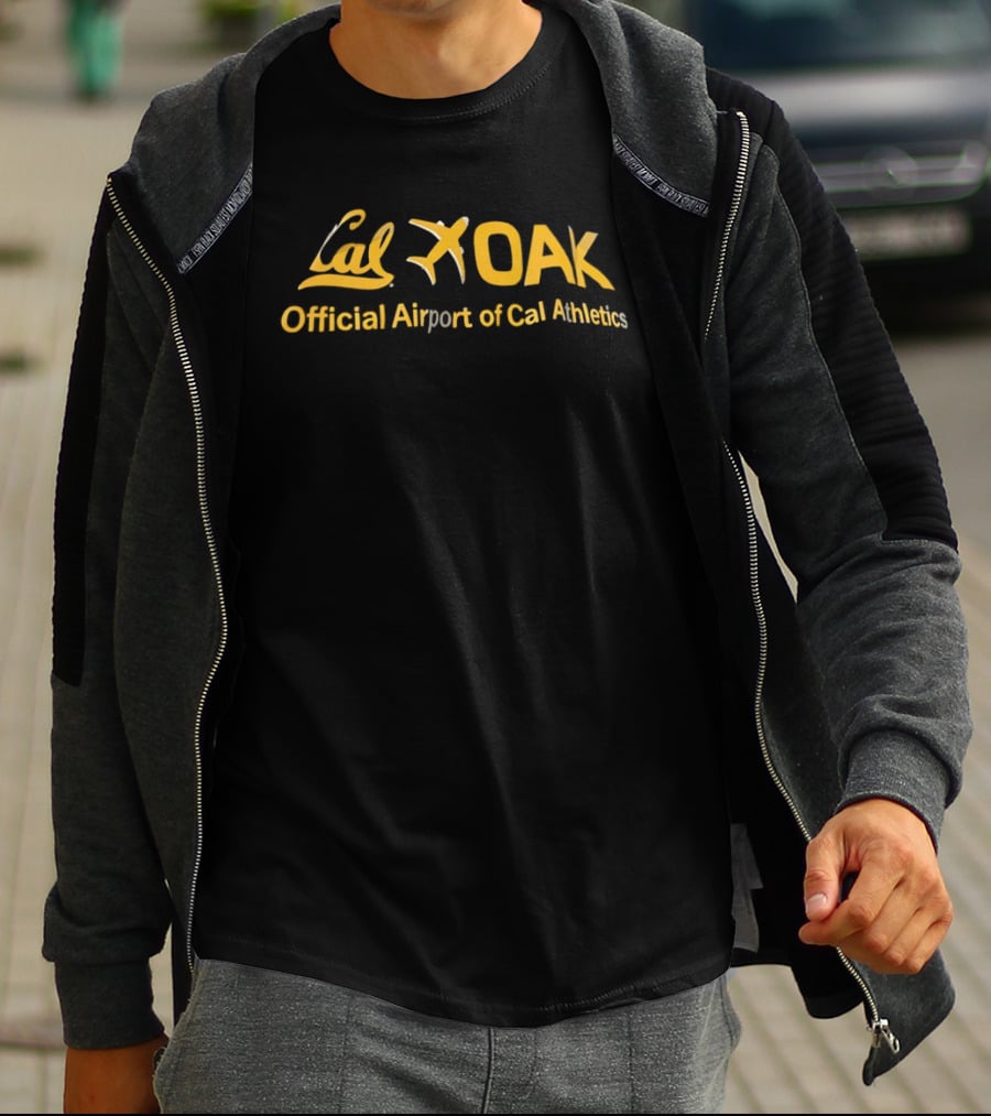 Cal OAK Official Airport Of Cal Athletics T-Shirt
