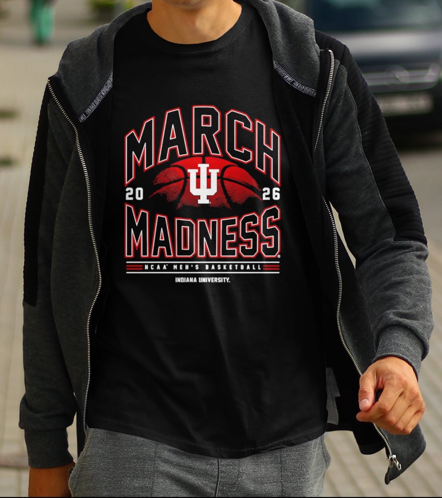 Indiana University NCAA Men's Basketball March Madness 2026 T-Shirt