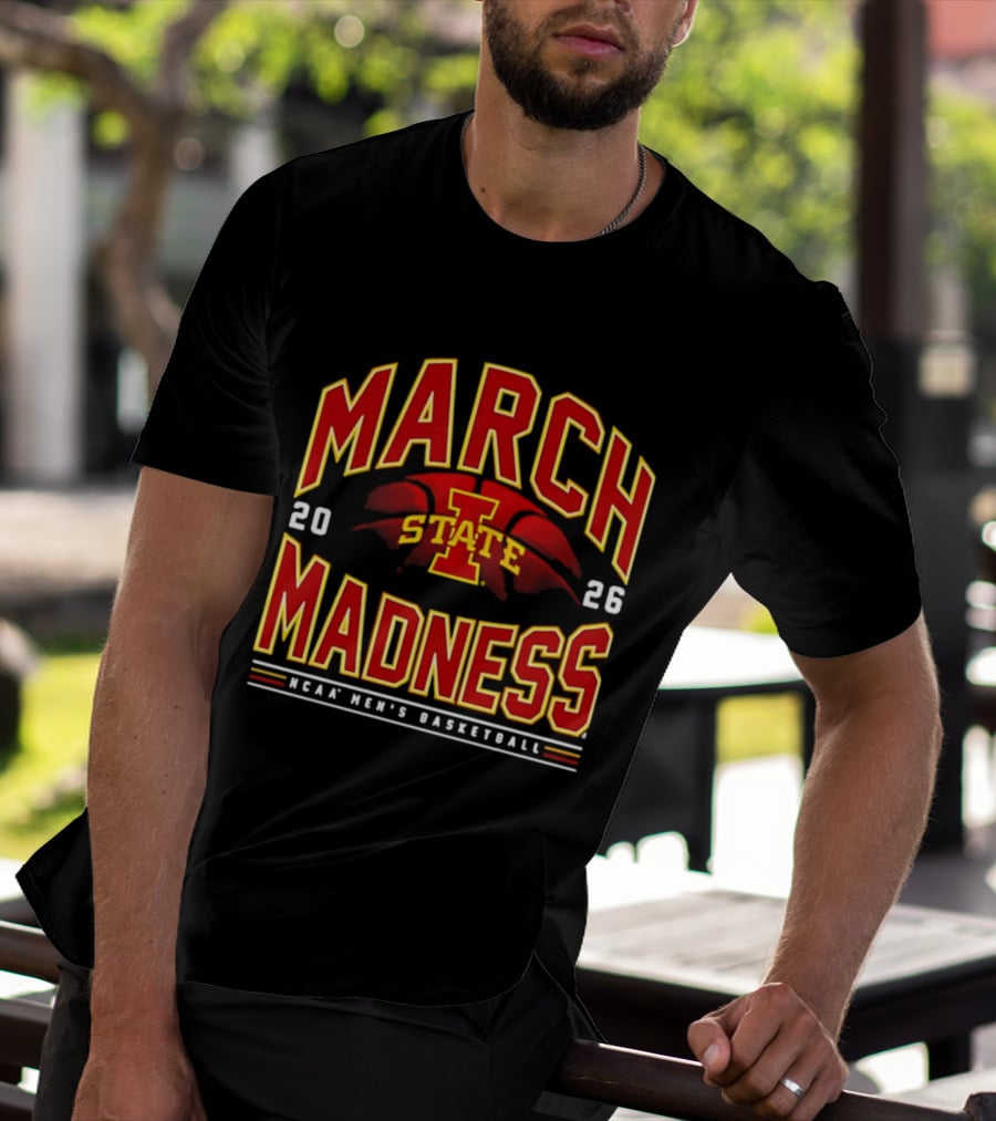Iowa State 2026 NCAA Men's Basketball March Madness T-Shirt