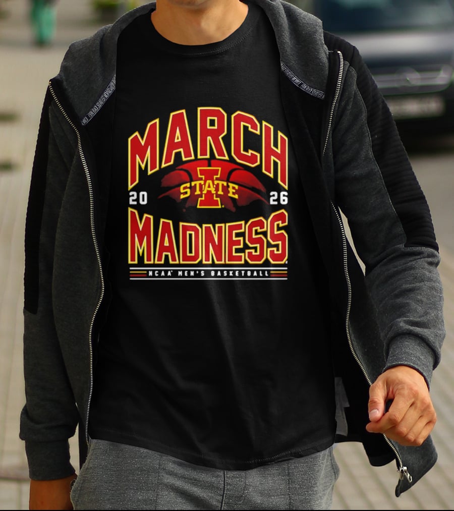 Iowa State 2026 NCAA Men's Basketball March Madness T-Shirt
