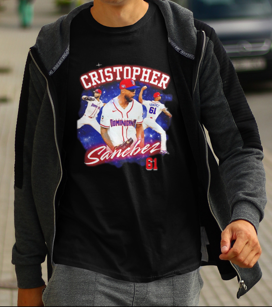 Cristopher Sanchez Dominican Baseball 61 Pitcher T-Shirt