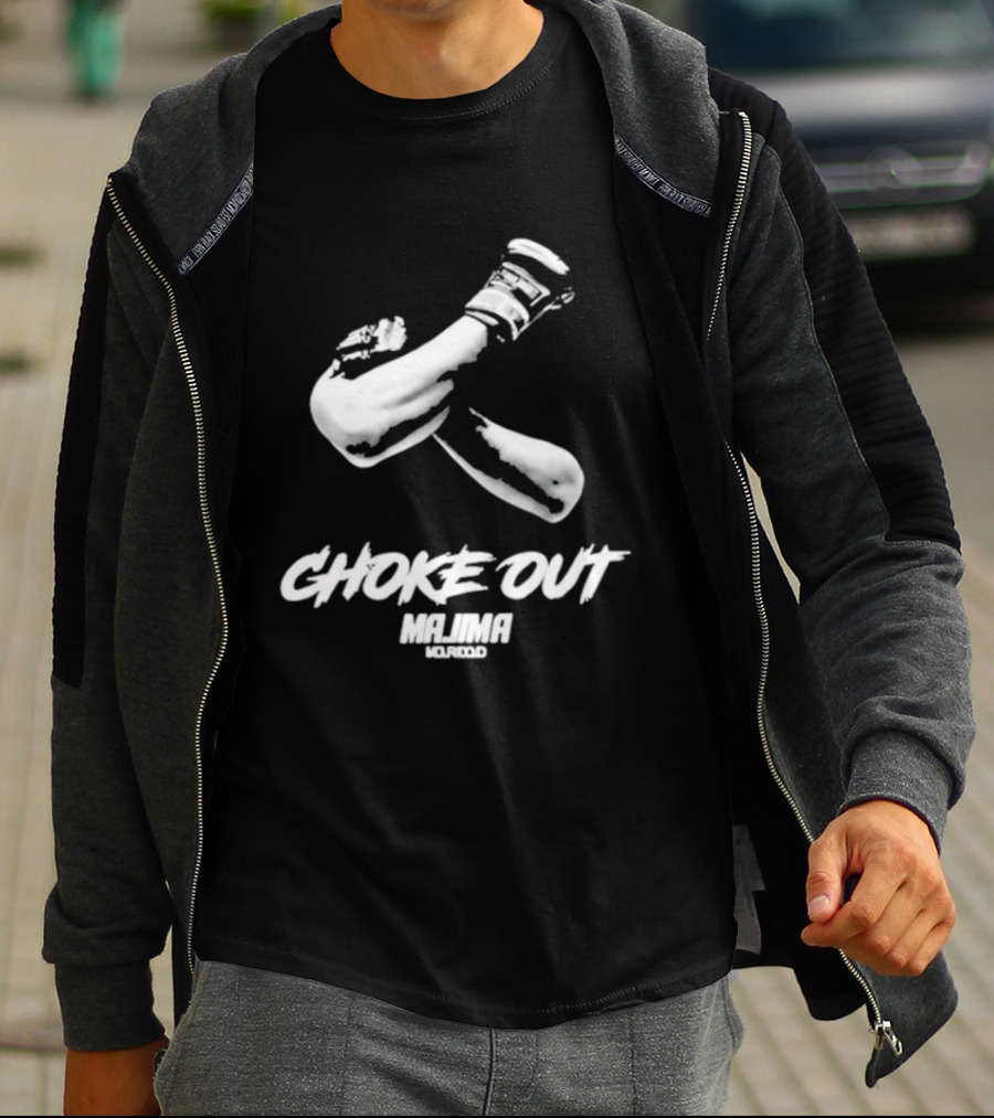 Kazumasa Majima Choke Out Boxing Gloves T-Shirt