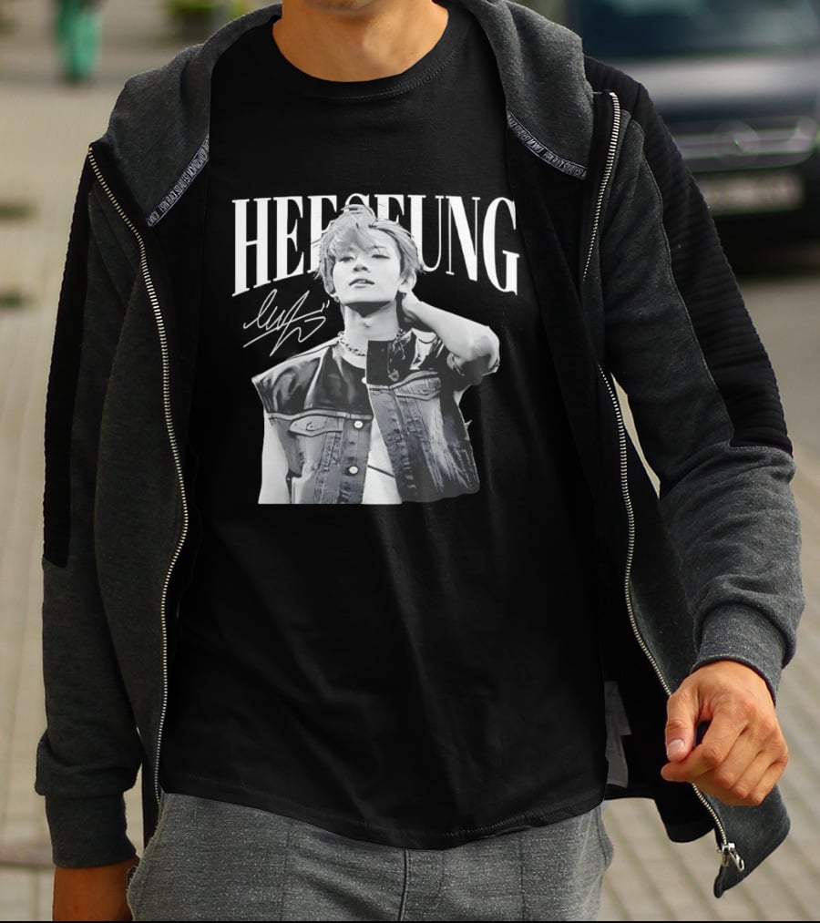Heeseung Kpop Fashion Street T-Shirt