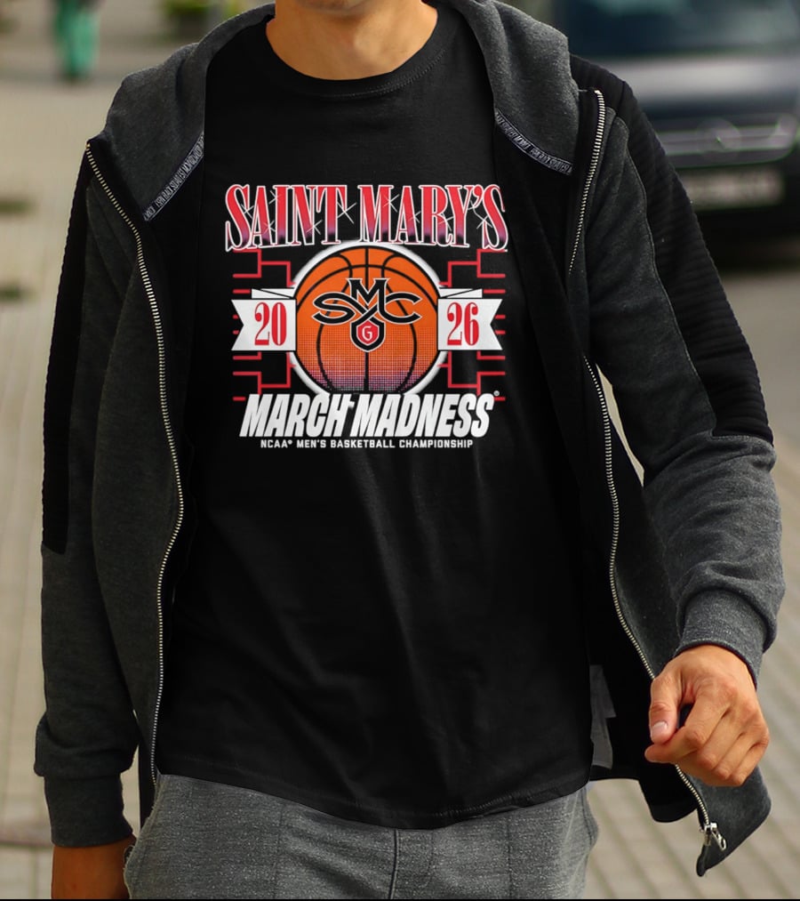 Saint Mary's Gaels 2026 NCAA Men's Basketball Championship March Madness T-Shirt