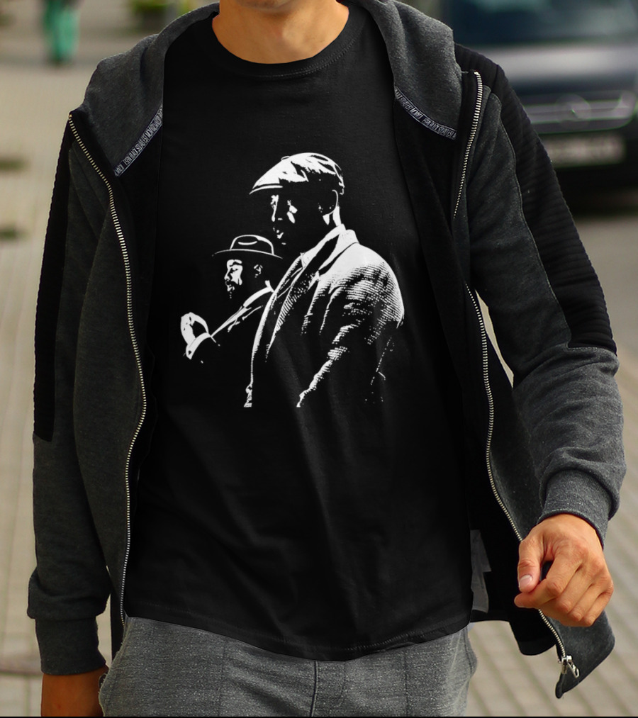 Sinners Silhouette Smoke And Stack Michael B Jordan Best Actor Movie T-Shirt