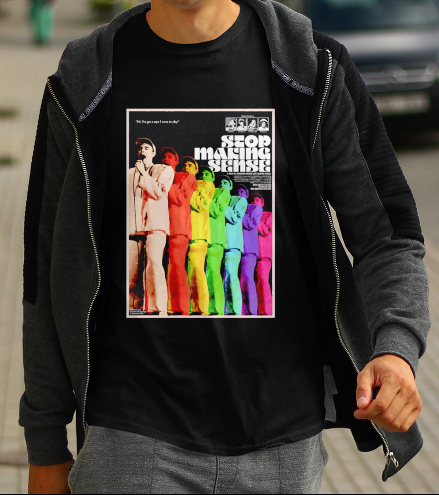 Stop Making Sense Rainbow Concert Film T-Shirt