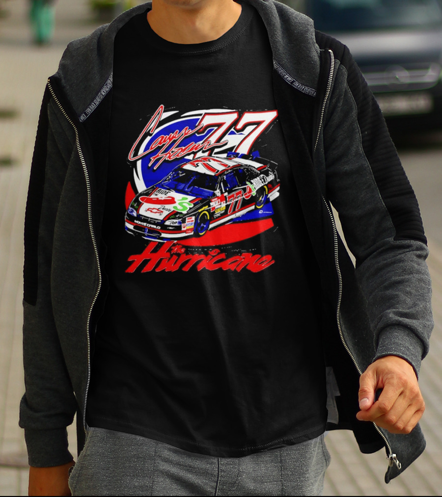 Carson Hocevar 77 NASCAR Hurricane Racing T-Shirt