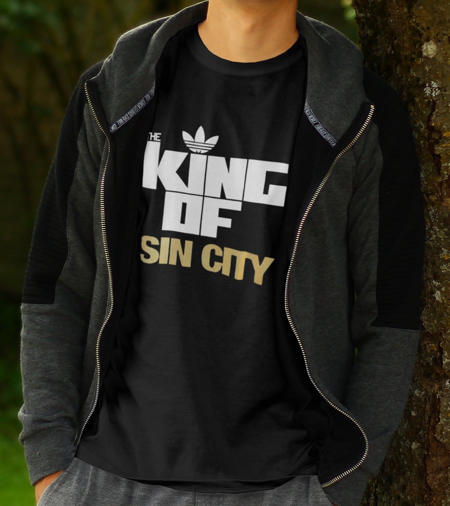 The King Of Sin City Adidas Trefoil T-Shirt