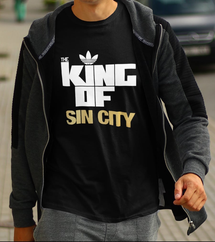 The King Of Sin City Adidas Trefoil T-Shirt