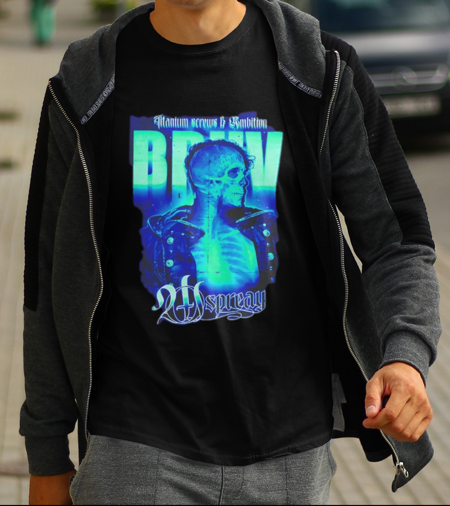 Titanium Screws Ambition Brutal Ospreay T-Shirt