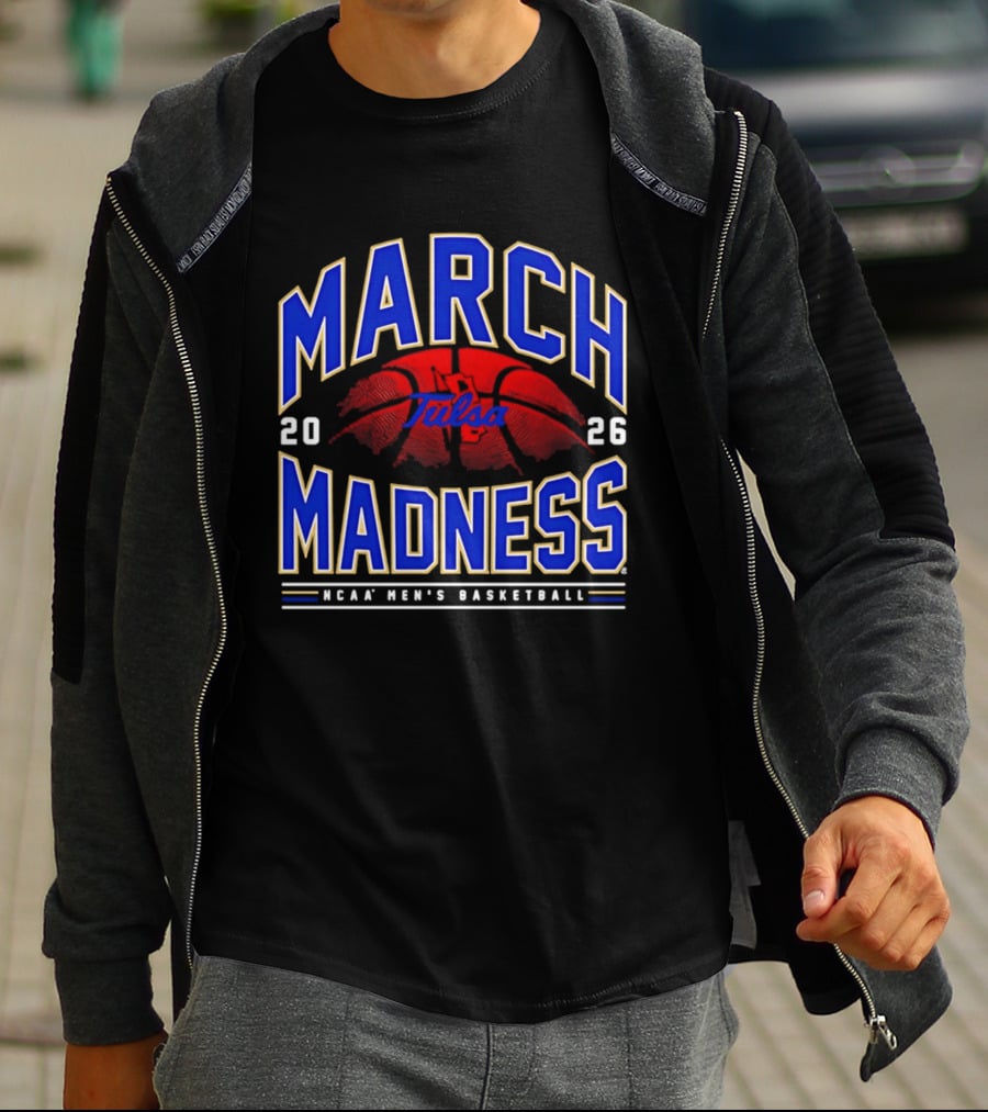 Tulsa March Madness 2026 NCAA Men's Basketball T-Shirt