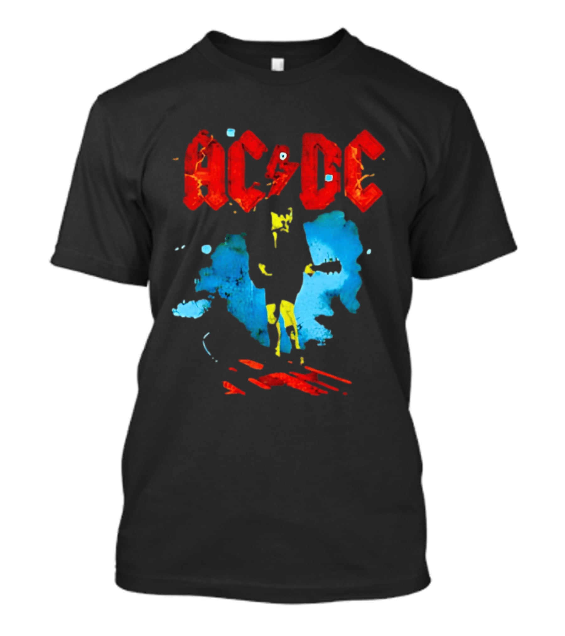 ACDC Angus Young On Stage Rock Legend T-Shirt