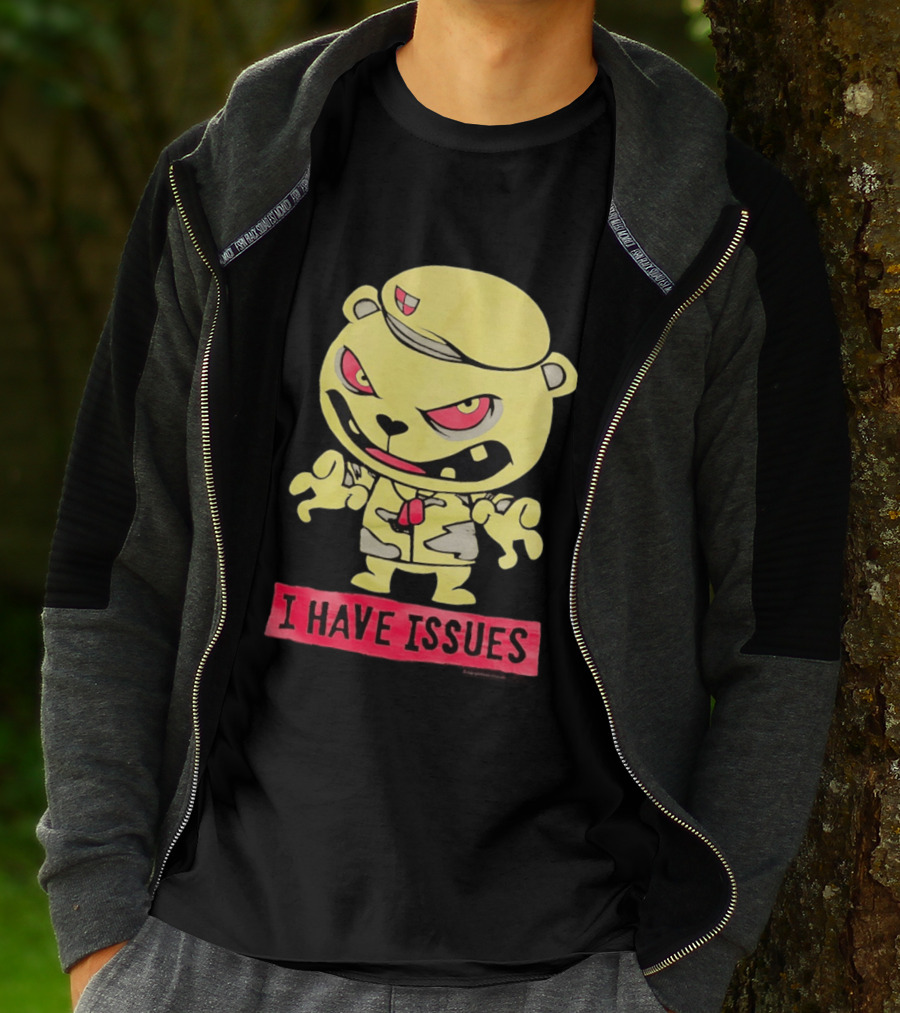 Flippy Series Happy Tree Friend I Have Issues T-Shirt