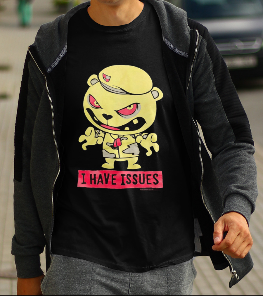 Flippy Series Happy Tree Friend I Have Issues T-Shirt