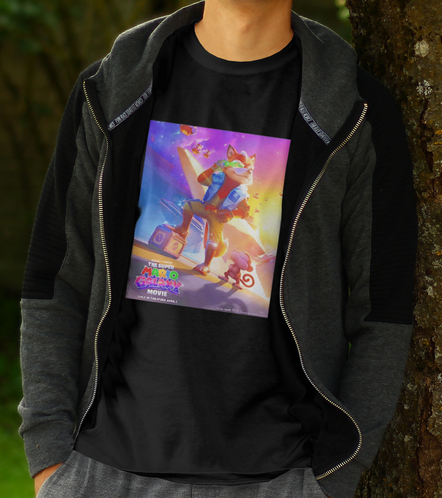 The Super Mario Galaxy Movie Featuring Fox McCloud Teaser T-Shirt