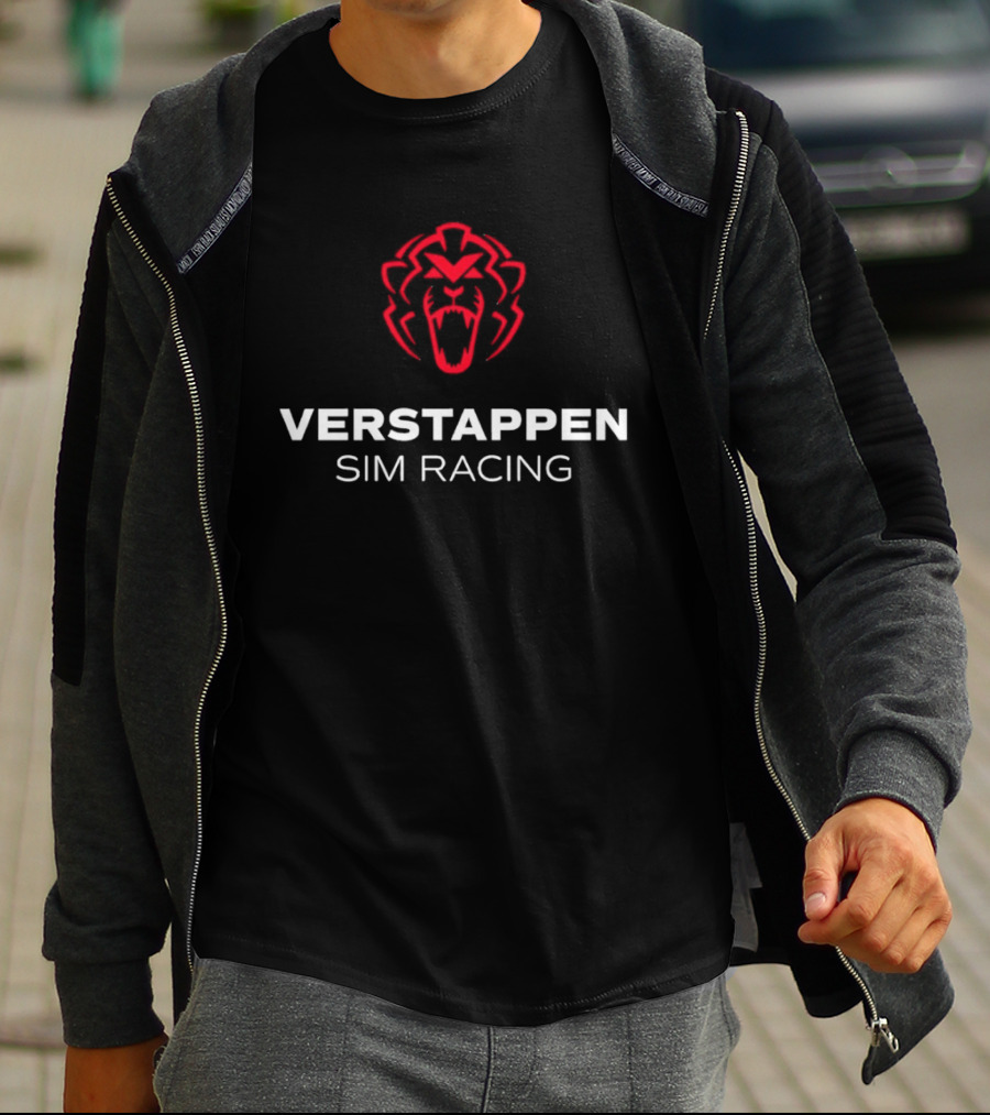 Verstappen Sim Racing Red Lion T-Shirt