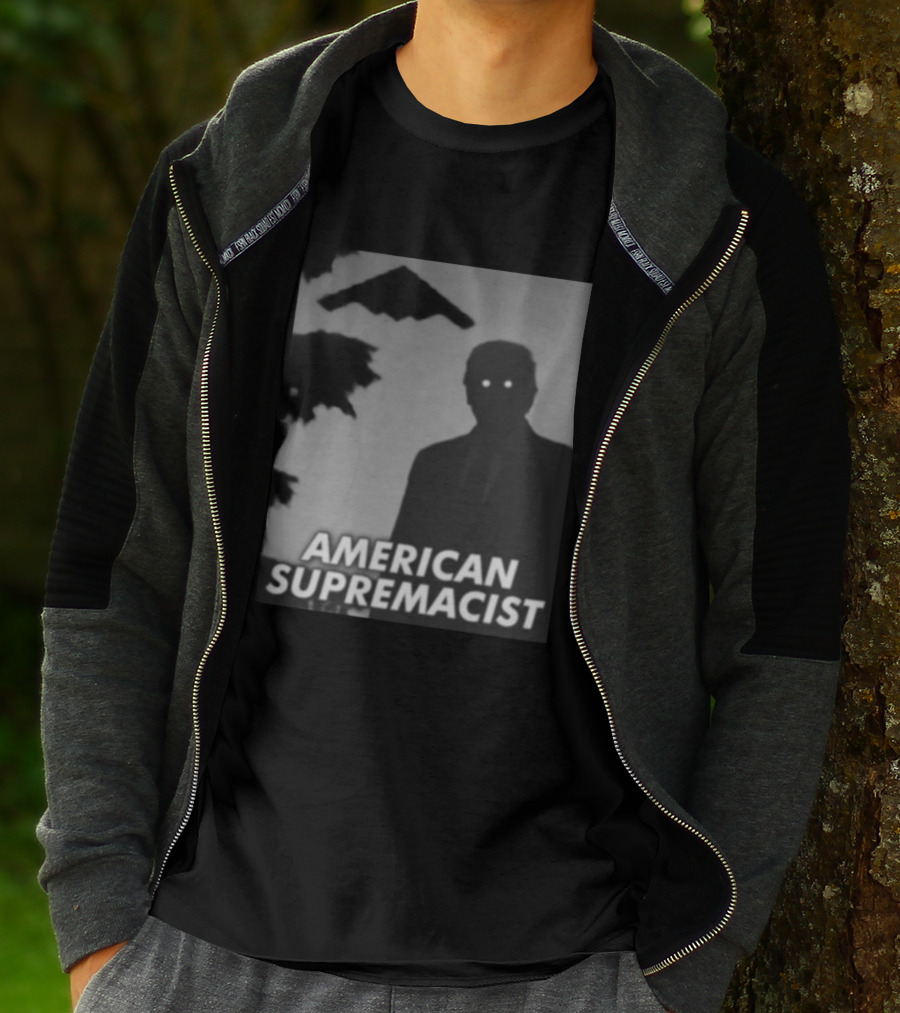 American Supremacist Donal Trump Silhouette Eyes B2 T-Shirt